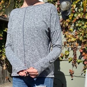 Grey Athleisure Shirt
